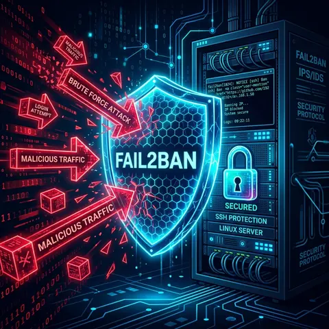 Intrusion Prevention with Fail2Ban: Architecture, Jail Configuration, and Enterprise Hardening